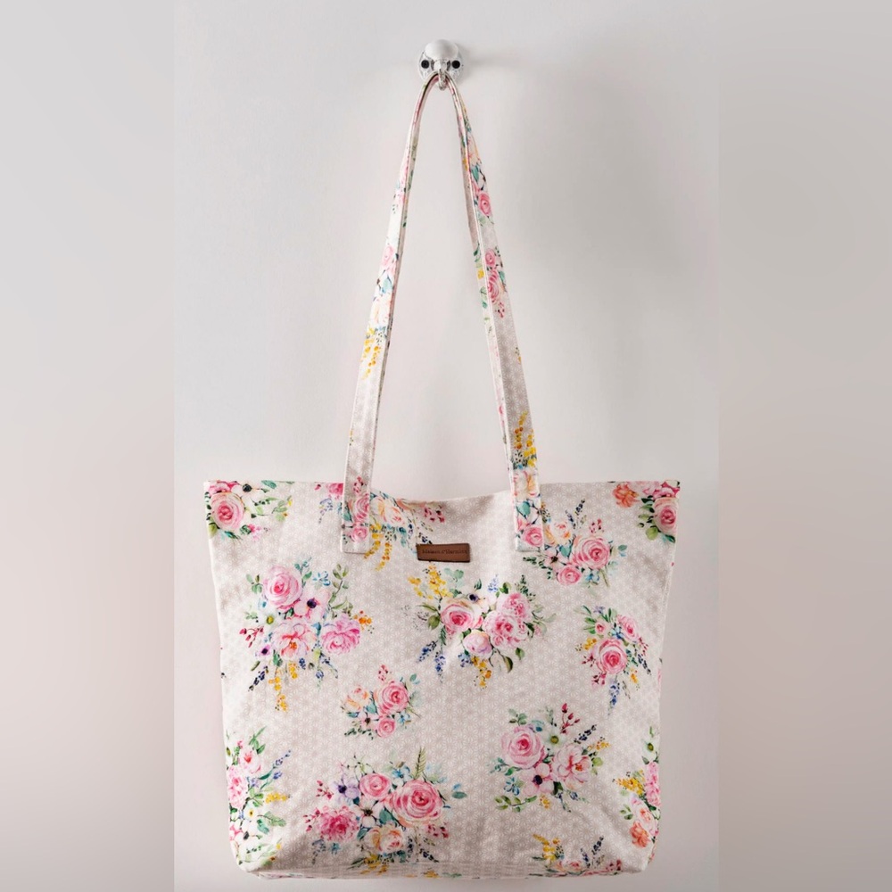 Maison‎ d’ Hermine Sweet Rose Lavender Canvas Tote Bag